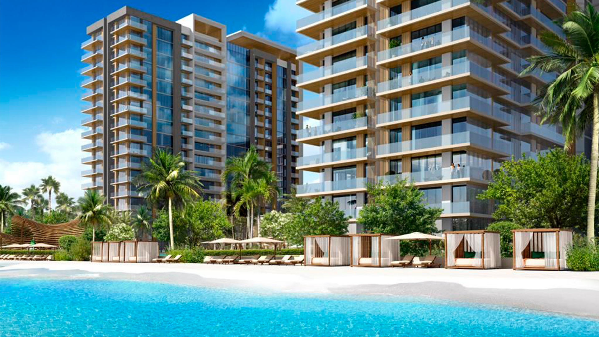 Naya is a complex of apartments and villas of three buildings in the 